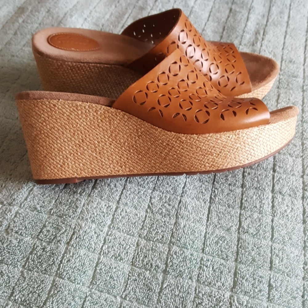 Clarks Artisan Platforms, Wedge, Slip Ons, Sandals